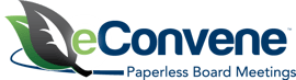 eConvene paperless board meetings