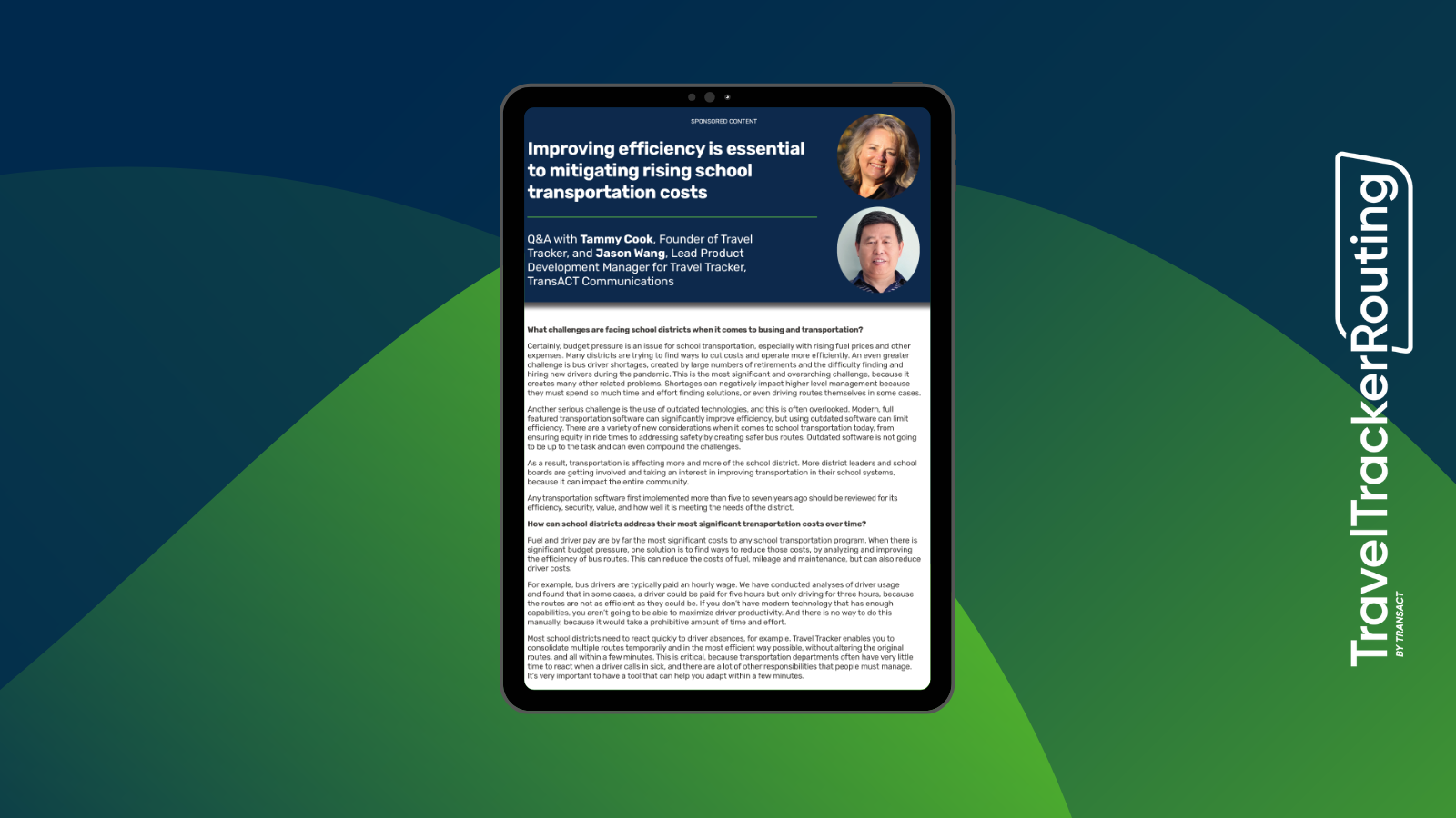 Improving Efficiency to Mitigate Rising Transportation Costs