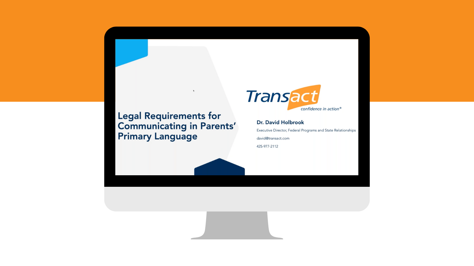 Legal Requirements for Providing Communications in Parents’ Primary Language