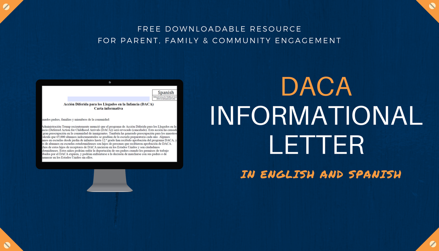 Free DACA Informational Letter in English and Spanish
