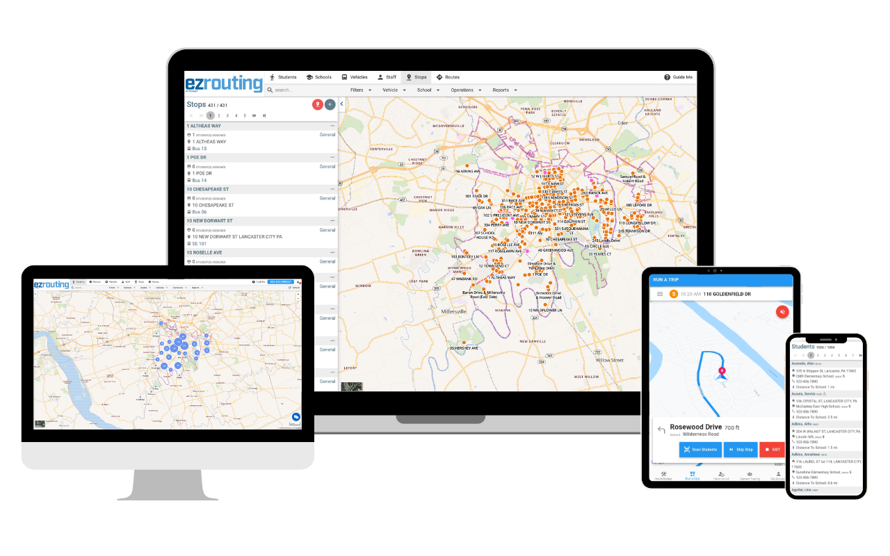 Multi-Screen Image - EZRouting