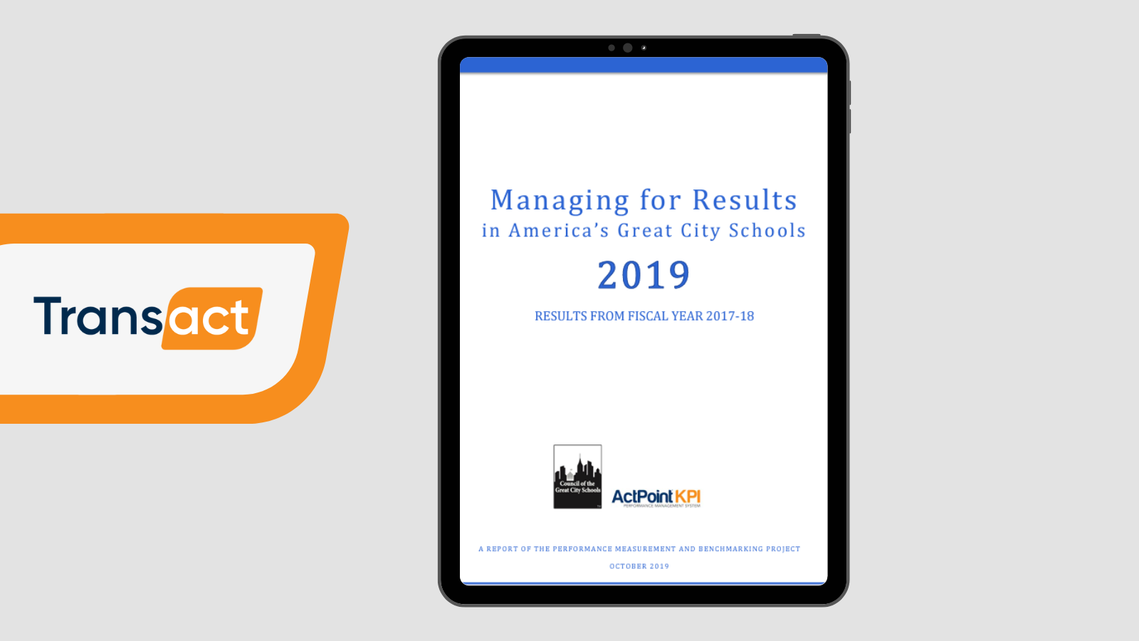 CGCS 2019 Performance Measurement and Benchmarking Report