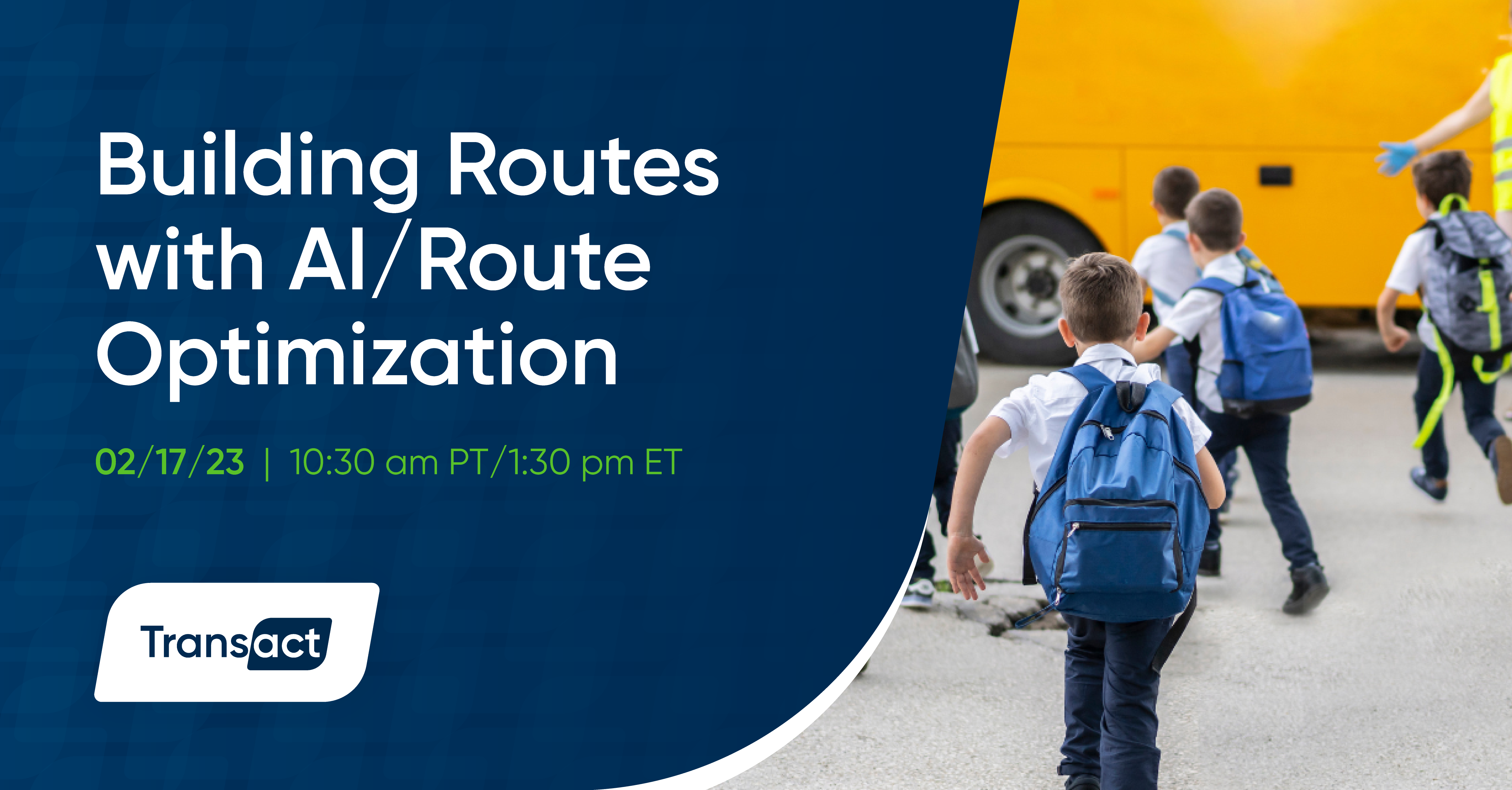 Route Optimization - Webinars