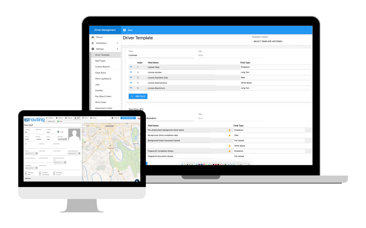 Driver Management Module + EZRouting