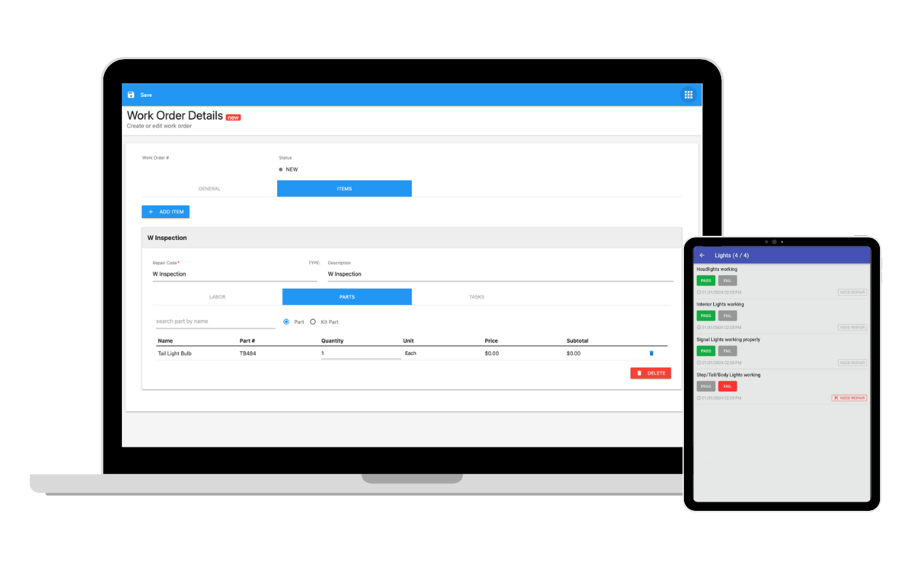 DriverHub + Vehicle Maintenance Module V3 