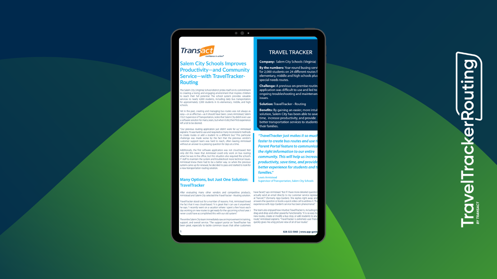 How Salem City Schools Improves Productivity and Community Service with Software