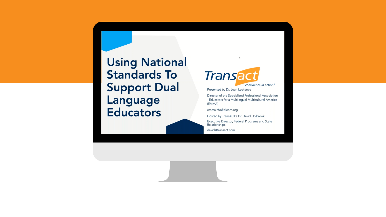Using National Standards to Support Dual Language Educators